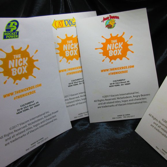 Angry Beavers Rocket Power CatDog Wild Thornberries Stickers Nick Box EXCLUSIVE - Picture 6 of 6